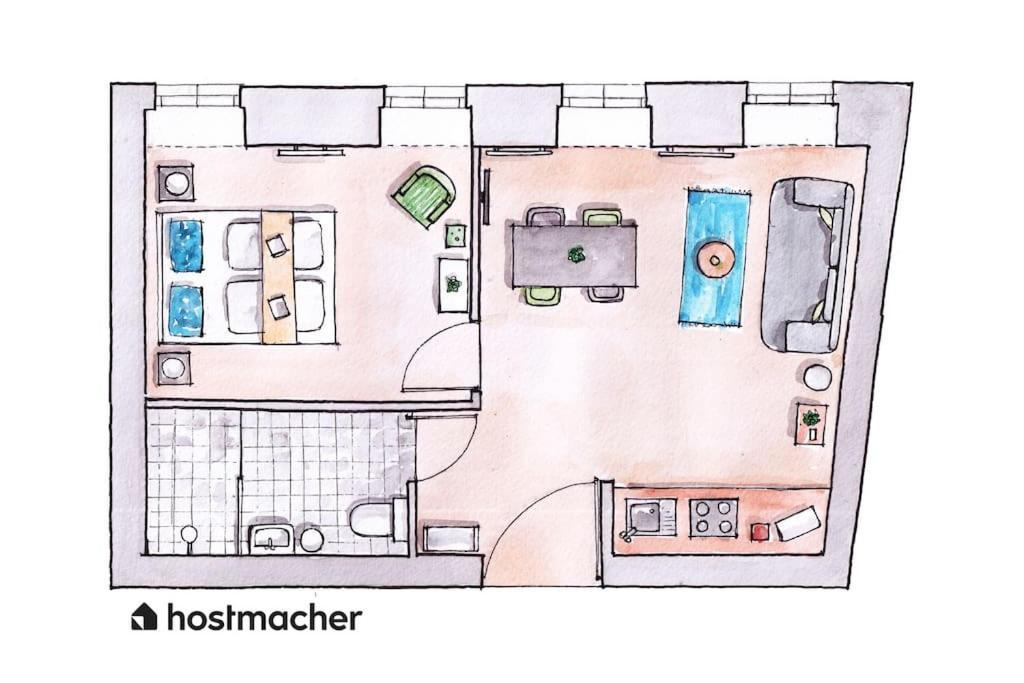 Sleek 1Br Flat Near Center By Hm Apartment Vienna Exterior photo